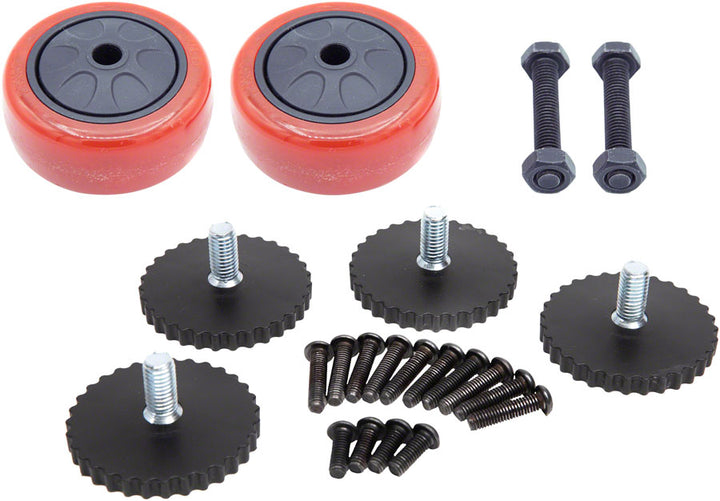 Kit de reemplazo de ruedas y patas Feedback Sports Pro E Lift Hardwearr