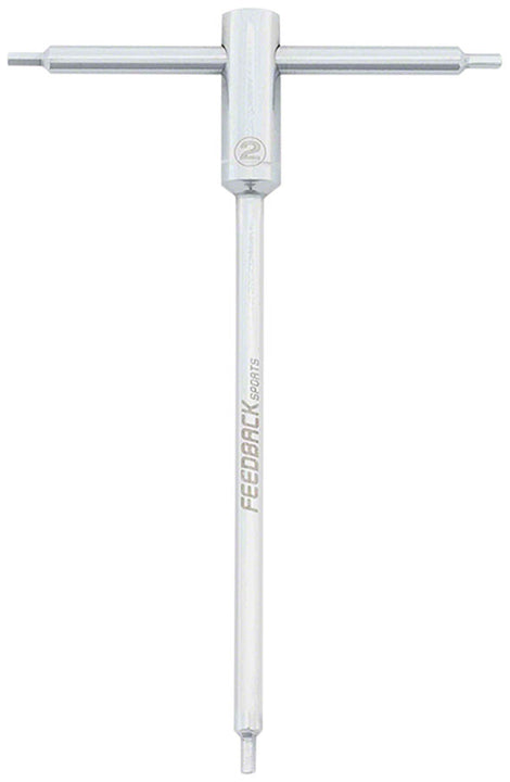 Llave hexagonal con mango en T de Feedback Sports - 2 mm
