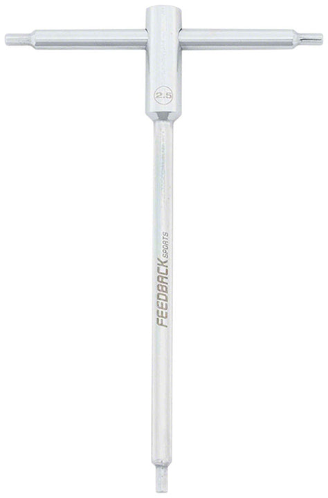 Llave hexagonal con mango en T de Feedback Sports - 2,5 mm