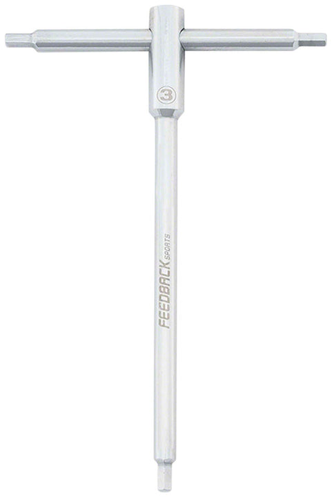 Llave hexagonal con mango en T de Feedback Sports - 3 mm