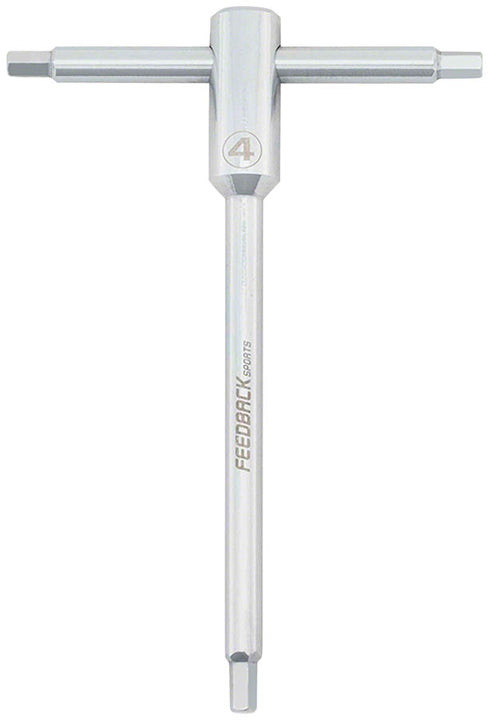 Llave hexagonal con mango en T de Feedback Sports - 4 mm