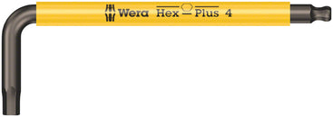 Llave hexagonal en L Wera 950 SPKS de 4 mm