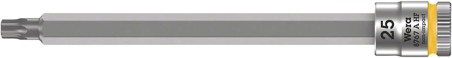 Punta Torx Wera 8767 A HF de 1/4" - T25 de 100 mm