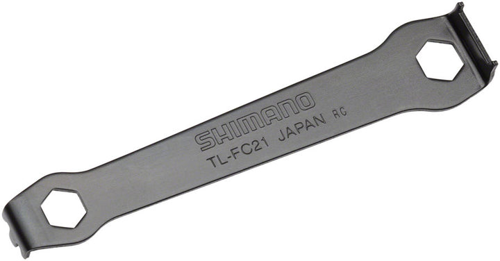 Herramienta para pasador de tapa antipolvo de bielas Shimano TL-FC21 con herramienta para tuerca de plato