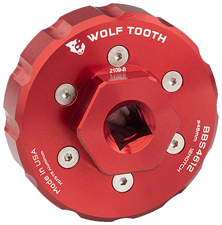 Herramienta para pedalier Wolf Tooth - BBS4612, 12 muescas, 46 mm