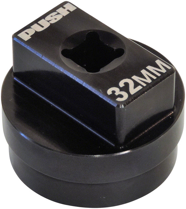 Dado sin chaflán de 3/8" de PUSH Industries - 32 mm