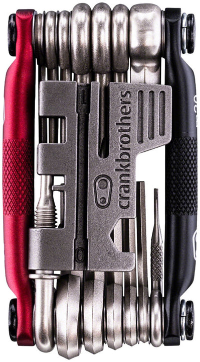 Herramienta Crankbrothers Multi 20 - Negro mate/Rojo