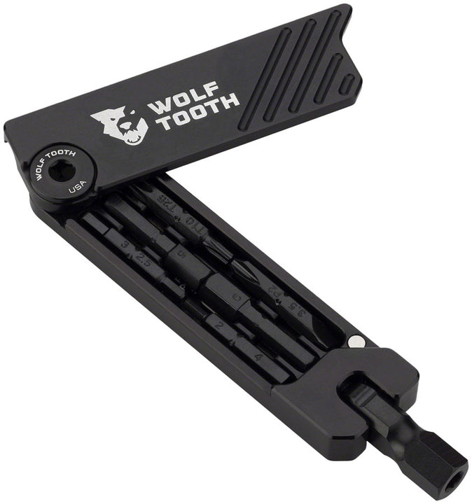 Llave hexagonal Wolf Tooth de 6 puntas - Multiherramienta negra