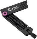 Llave hexagonal Wolf Tooth de 6 puntas - Multiherramienta morada