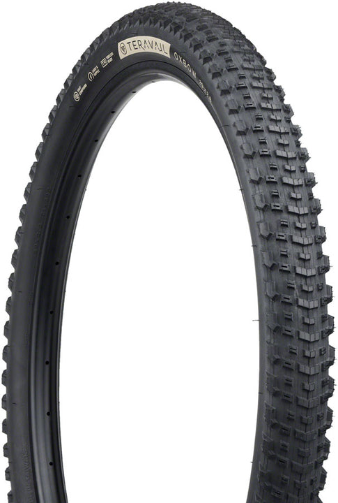 Neumático Teravail Oxbow - 29 x 2.8 sin cámara, plegable, negro, ligero y flexible