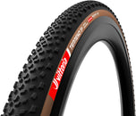 Neumático mixto Vittoria Terreno T60 - 700 x 45 sin cámara, plegable, negro/marrón, para grava, resistencia, grafeno G2.0