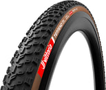 Neumático Vittoria Terreno T70 Grueso y Suelto - 700 x 45 Tubeless Plegable Negro/Marrón Gravel Endurance Graphene G2.0