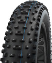 Neumático Schwalbe Al Mighty - 26 x 4.8" Tubeless Plegable BLK Evolution Line Addix Speed ​​Grip Super Ground E-25 con clavos