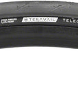 Neumático Teravail Telegraph - 700 x 28 Tubeless Plegable Negro Ligero y Flexible