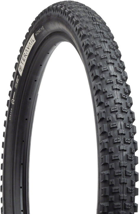 Neumático Teravail Honcho - 27,5 x 2,6 sin cámara, plegable, negro, duradero