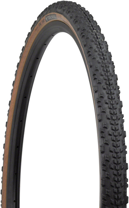 Neumático Teravail Rutland - 700 x 42 Tubeless Plegable Color tostado Compuesto ligero, flexible y rápido