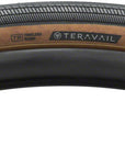 Neumático Teravail Rampart - 700 x 32 sin cámara, plegable, color tostado, ligero, flexible, compuesto rápido