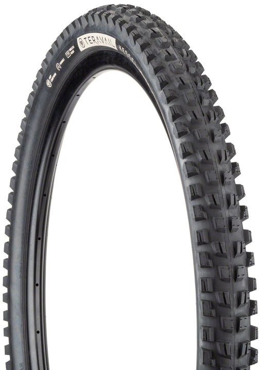 Neumático Teravail Kessel - 29 x 2,5 sin cámara, plegable, negro, compuesto duradero Plus Grip Plus