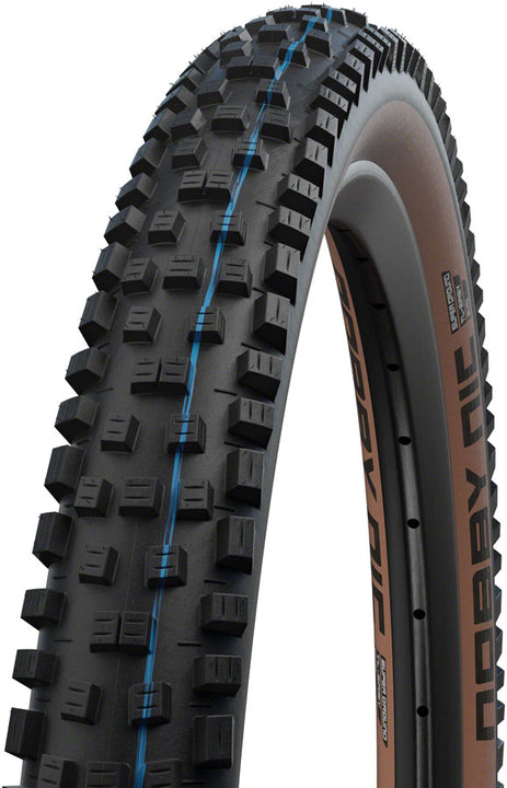 Neumático Schwalbe Nobby Nic - 29 x 2,4 sin cámara plegable BLK/Bronce Evolution Line Super Ground Addix SpeedGrip