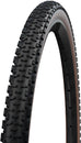 Schwalbe G-One Ultrabite Tire - 700 x 40 Tubeless Folding BLK/Bronze Performance Line Race Guard Addix