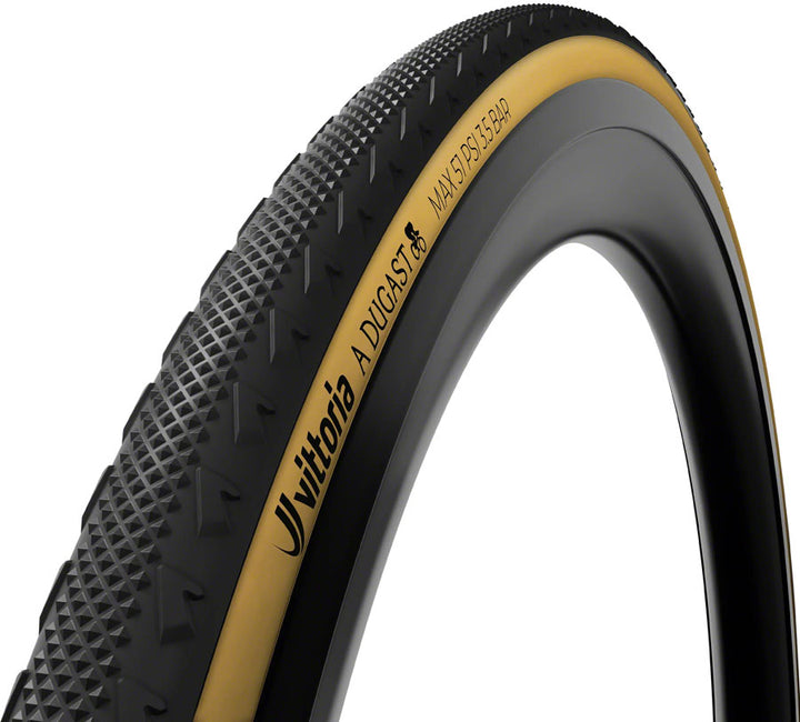 Neumático Vittoria A Dugast Pipisquallo - 700 x 33 Tubeless Plegable BLK/Para Algodón 2C + Neopreno