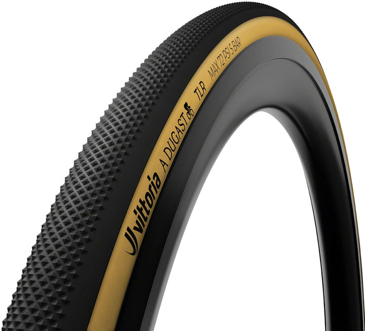 Cubierta Vittoria A Dugast Pipistrello - 700 x 33 Tubeless Plegable BLK/Para Algodón 2C + Neopreno
