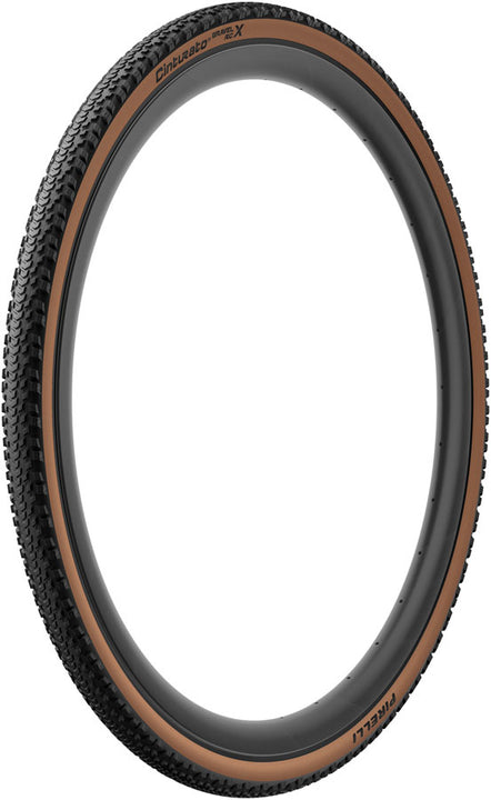 Neumático Pirelli Cinturato Gravel RCX TLR - 700 x 35 Tubeless Plegable Color Beige