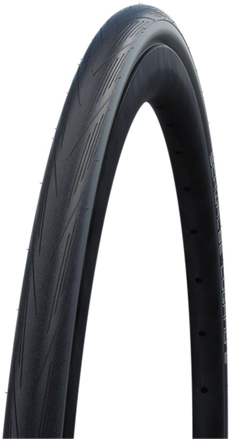 Schwalbe Lugano II Tire - 700 x 23 Clincher Wire Black Active Silica K-Guard