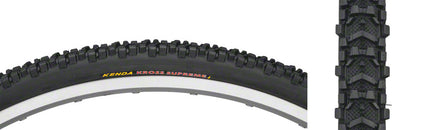 Neumático Kenda Kross Supreme - 700 x 35 Clincher plegable negro 60tpi
