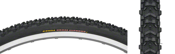 Neumático Kenda Kross Supreme - 700 x 35 Clincher plegable negro 60tpi