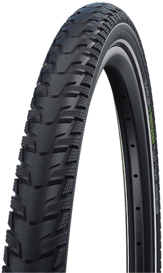 Schwalbe Energizer Plus Tour Tire - 700 x 38 Clincher Wire BLK/Reflective Performance Addix E GreenGuard