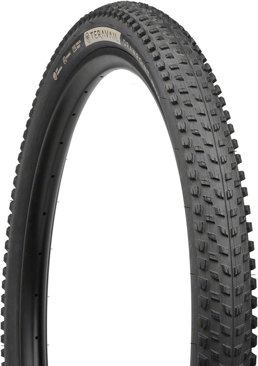 Neumático Teravail Drawpoint - 29 x 2,4 sin cámara, plegable, compuesto de agarre ligero para senderos BLK