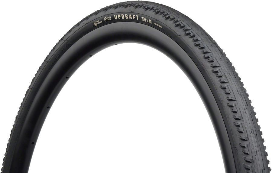 Neumático Teravail Updraft - 700 x 35 Tubeless Plegable BLK Compuesto Rápido y Duradero