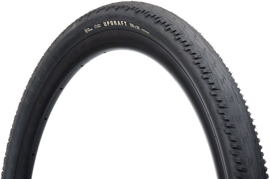 Neumático Teravail Updraft - 700 x 50 Tubeless Plegable BLK Compuesto Rápido y Duradero