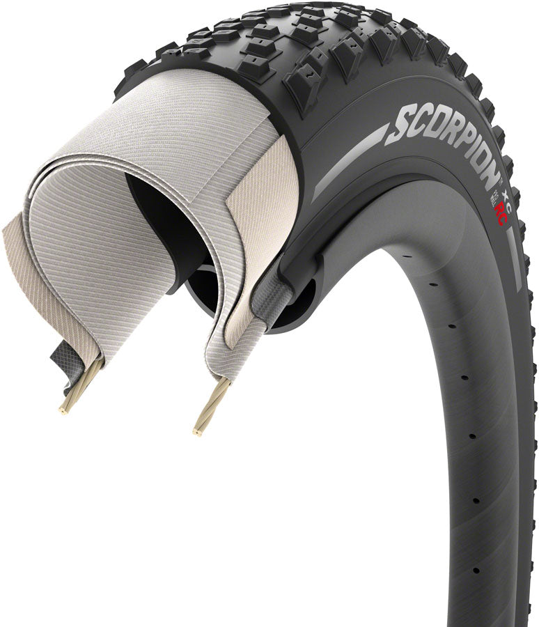 Neumático Pirelli Scorpion XC RC - 29 x 2,4 Tubeless Plegable Clásico Tan ProWall SmartGrip