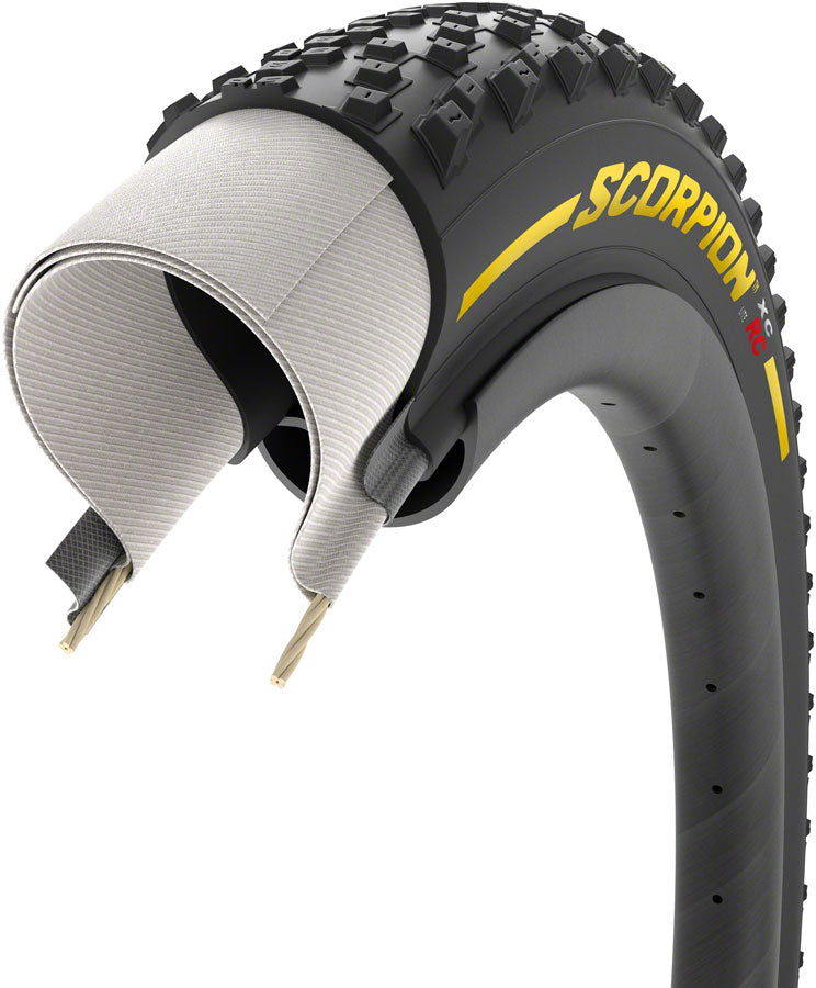 Neumático Pirelli Scorpion XC RC - 29 x 2.2 Tubeless plegable YLW Label Lite Team Edition