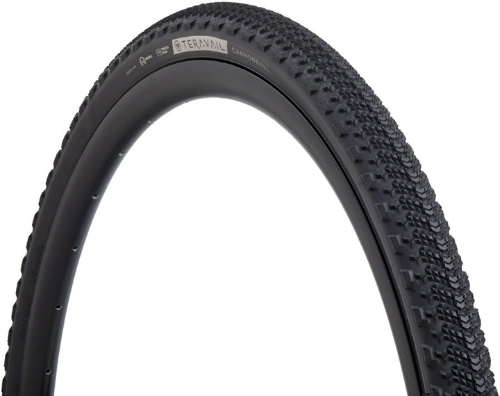 Neumático Teravail Cannonball - 650b x 40 sin cámara, plegable, negro, duradero