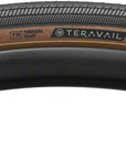 Neumático Teravail Rampart - 700 x 28 Tubeless Plegable Color tostado Compuesto ligero, flexible y rápido