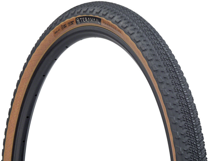 Neumático Teravail Cannonball - 650b x 47 Tubeless Plegable Beige Compuesto Rápido y Duradero