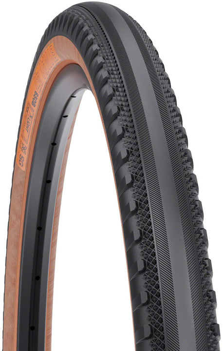 Neumático WTB Byway - 650b x 47 TCS Tubeless plegable negro/bronceado ligero/rodamiento rápido doble DNA SG