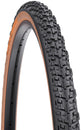 Neumático WTB Nano - 700 x 40 TCS Tubeless plegable negro/bronceado ligero/rodamiento rápido doble DNA SG