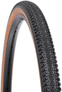 Neumático WTB Riddler - 700 x 37 TCS Tubeless plegable negro/bronceado ligero/rodamiento rápido doble DNA SG