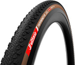 Neumático Vittoria Terreno T30 Fine Loose - 700 x 40 Tubeless Plegable Negro/Marrón Gravel Endurance Graphene G2.0