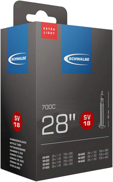 Schwalbe Extra Light Tube - 700 x 28-42mm 40mm Presta Valve