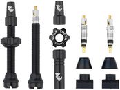 Kit de vástago de válvula sin cámara Wolf Tooth - 44 mm Negro