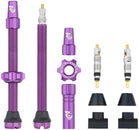 Kit de válvula sin cámara Wolf Tooth - 60 mm, color morado