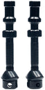 Vástagos de válvula Stans Tubeless Exo-Core - Par de válvulas de aleación regulares negras