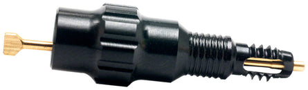 Kit de carcasa de vástago de válvula Stans Tubeless Exo-Core - Aleación negra, compatible con válvulas Universal+