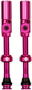Muc-Off Big Bore Hyrid Tubeless Valve Stems - Large 45mm Pink