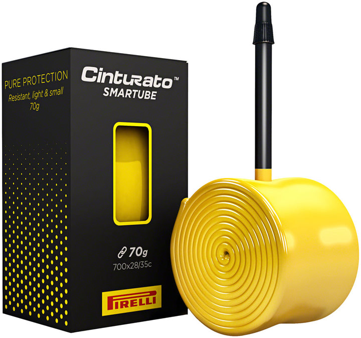 Cámara de aire Pirelli Cinturato SmartTube - 700 x 28 - 35 mm, válvula Presta de 60 mm